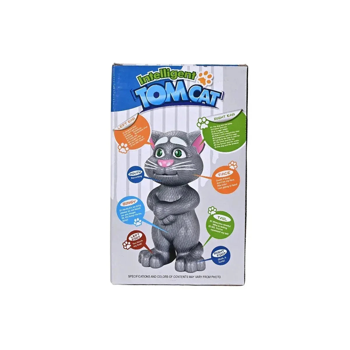 Intelligent Tom Cat Interactive Music & Story Toy - Toys Heaven