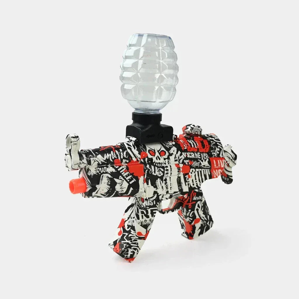 Graffiti Gel Blaster Toy Gun Skull Design MP5 - Toys Heaven