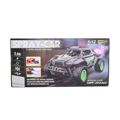 XIBITONS 1:12 Spray RC Car Off-Road | Lights & Spray Effect - Toys Heaven