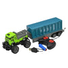 Remote Controlled Truck Series Longer Version (Green Truck) - Toys Heaven