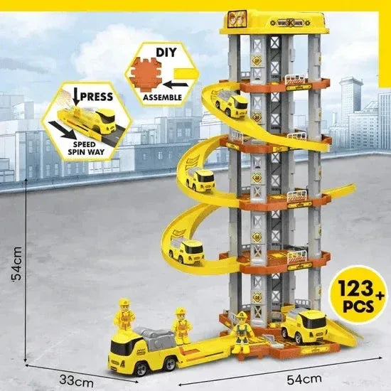 Parking Garage Play Set - Toys Heaven