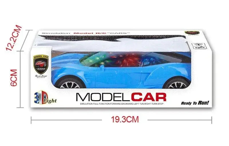 1:24 Scale RC Model Car 3D Light, Full-Function - Toys Heaven