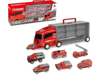 Fire Truck Container - Toys Heaven