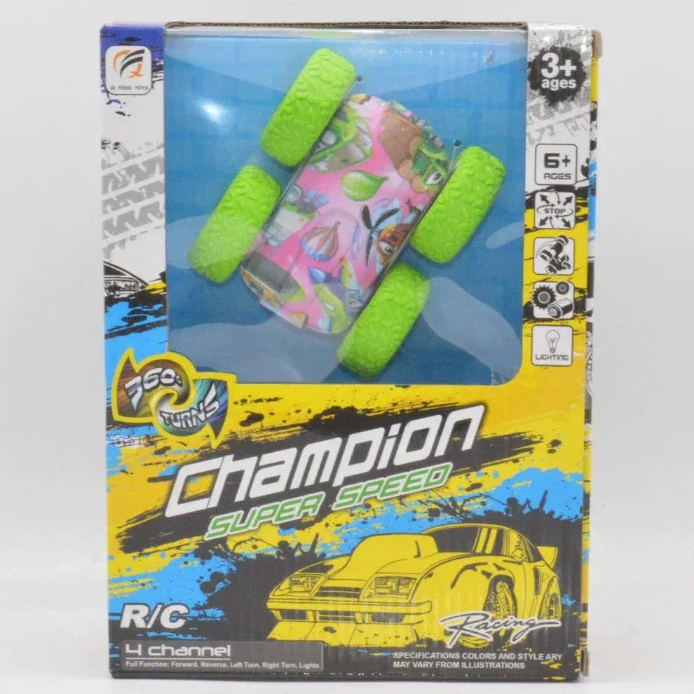 Champion Super Speed RC Car 360° Turn, 4-Channel - Toys Heaven