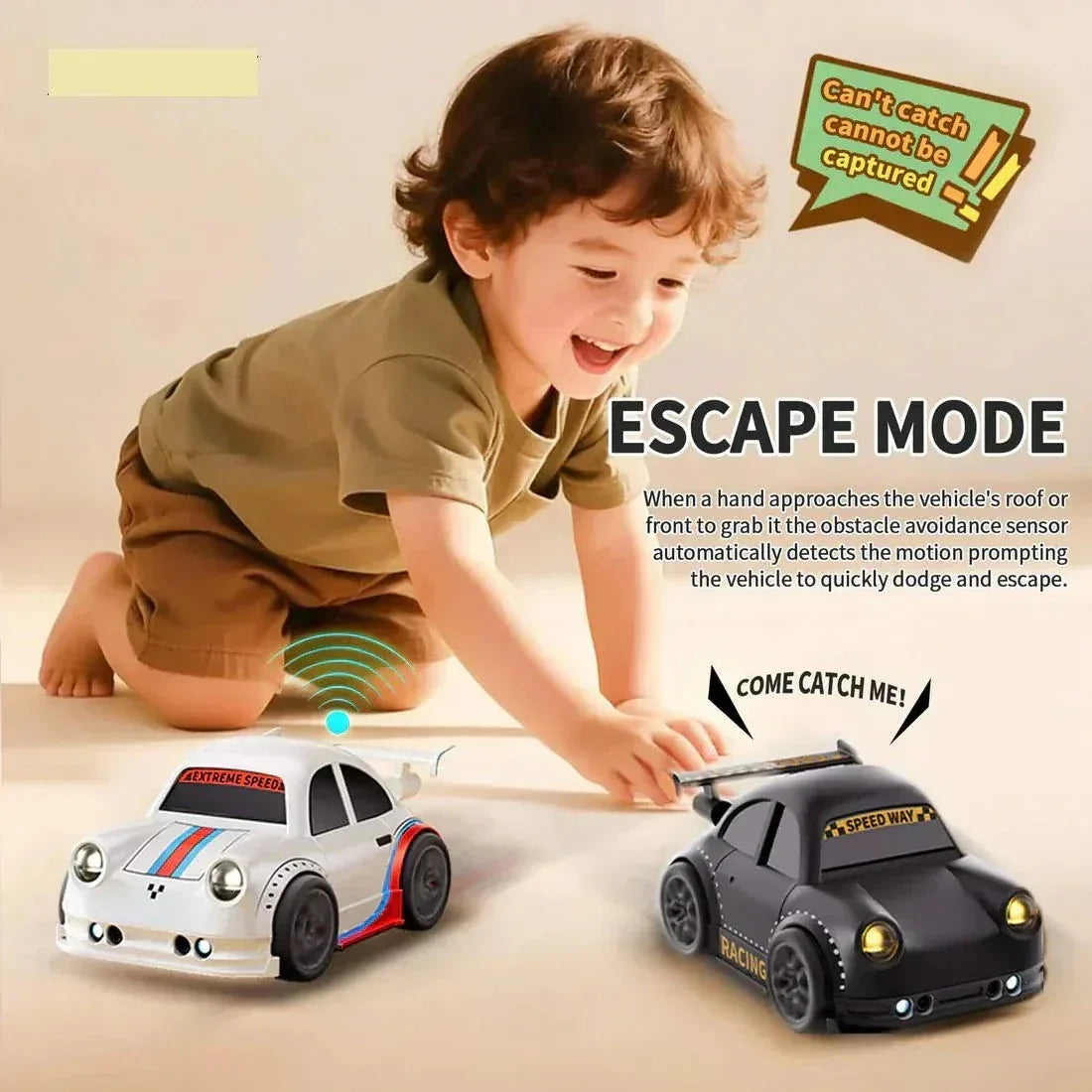 ZWN 2.4GHz Mini Smart Induction & Drift RC Car - Toys Heaven