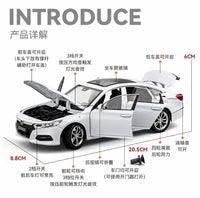 Honda Accord Die-Cast Model Car  Sound & Light Pull Back Series - Toys Heaven