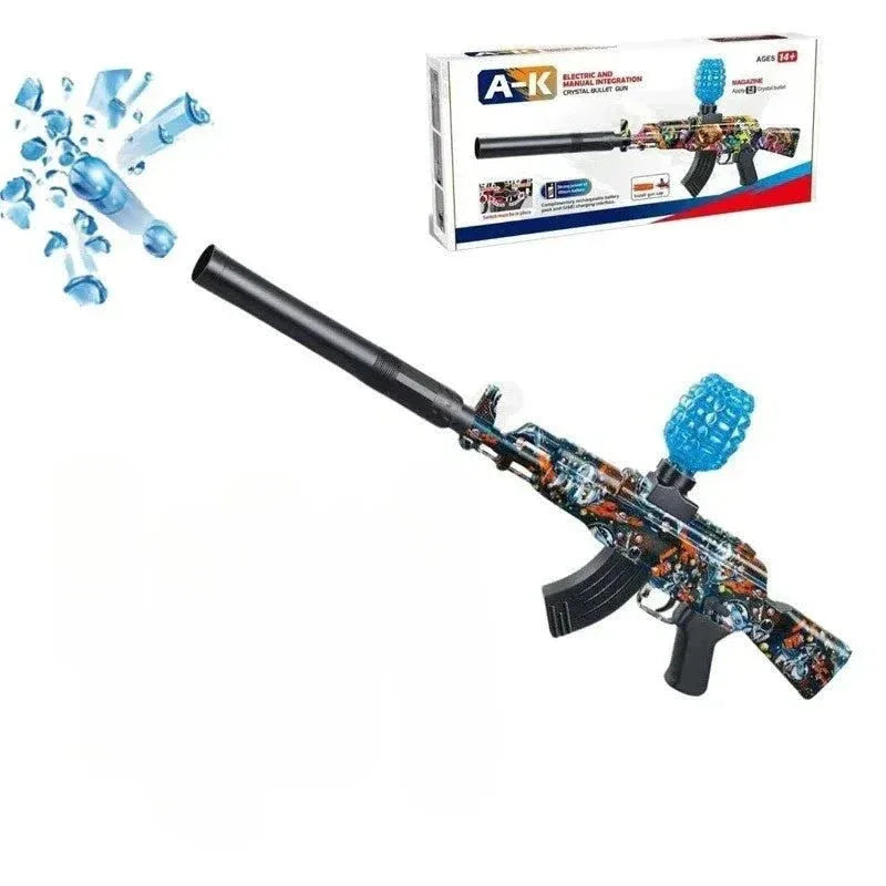 A-K Electric & Manual Crystal Bullet Gun Toy - Toys Heaven