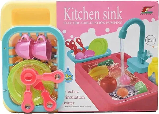 Electric Kitchen Sink Playset - Toys Heaven