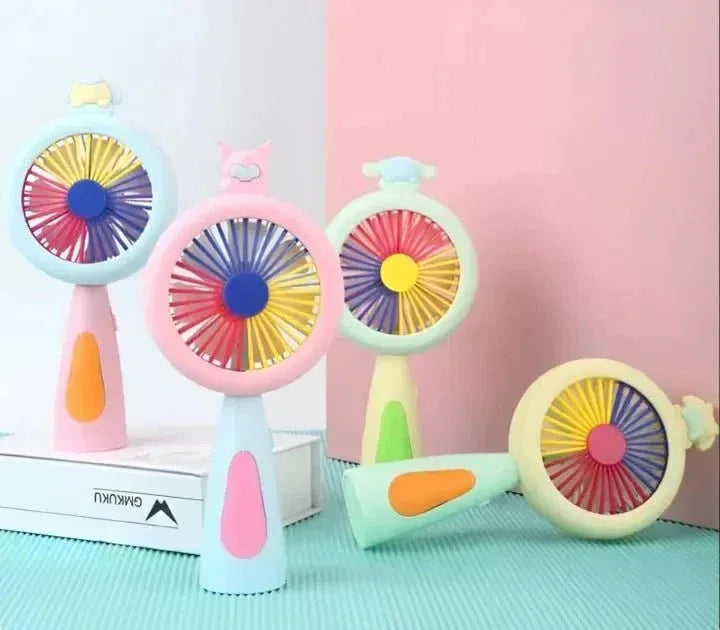 Chargeable LED Mini Handheld Fan - Toys Heaven