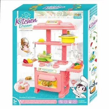 Kitchen Dream Pretend Play Kitchen Set - Toys Heaven
