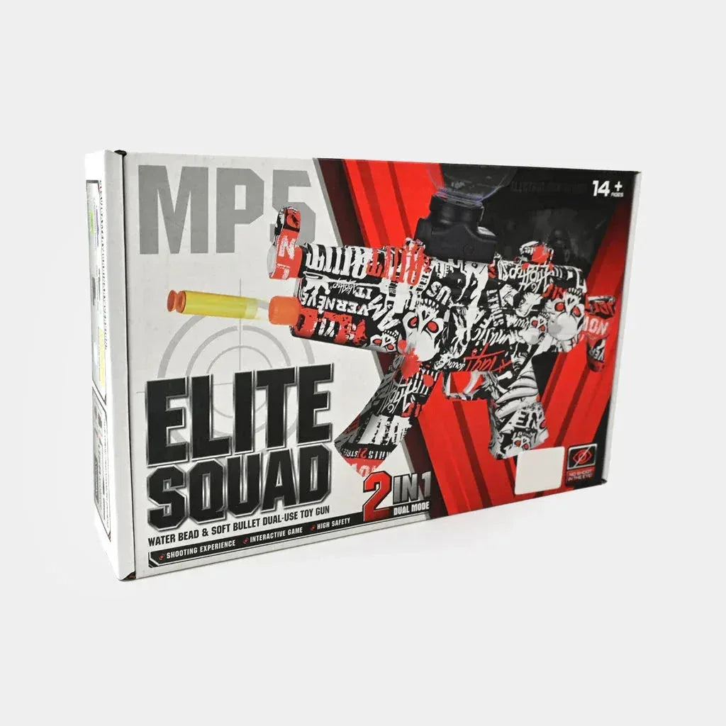 Graffiti Gel Blaster Toy Gun  Skull Design MP5 - Toys Heaven