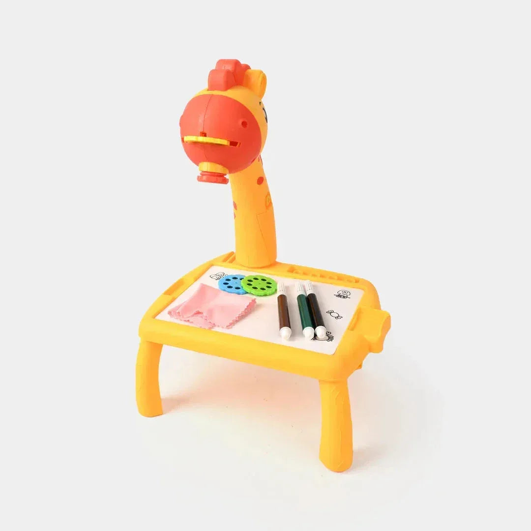 Giraffe Projection Painting Table - Toys Heaven