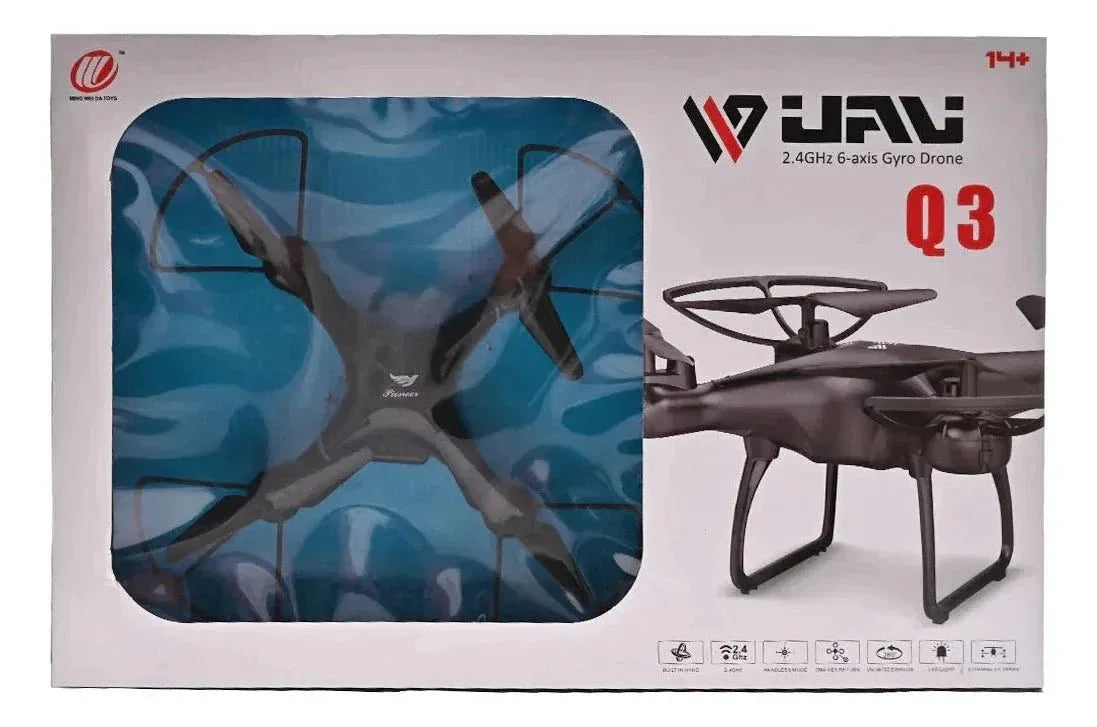 UAV Q3 2.4GHz 6-Axis Gyro RC Drone - Toys Heaven