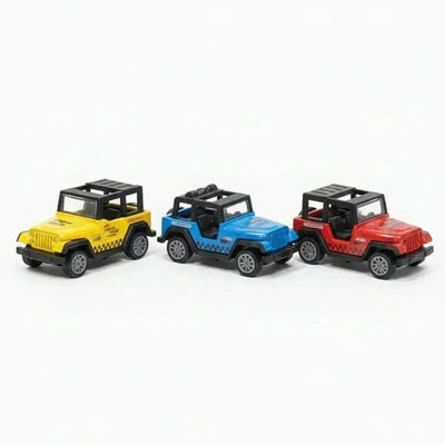 Alloy Die-Cast Jeep Cars  1:64 Scale (4-Pack) - Toys Heaven