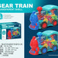 Transparent Gear Train Toy With Light Music - Toys Heaven