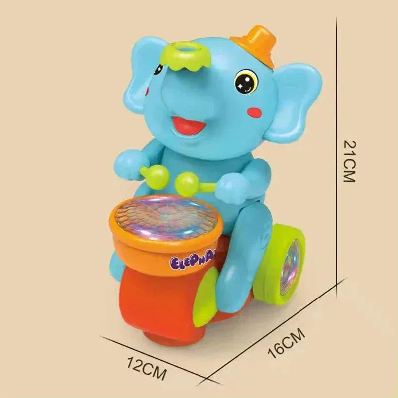 Elephant Musician Interactive Toy - Toys Heaven