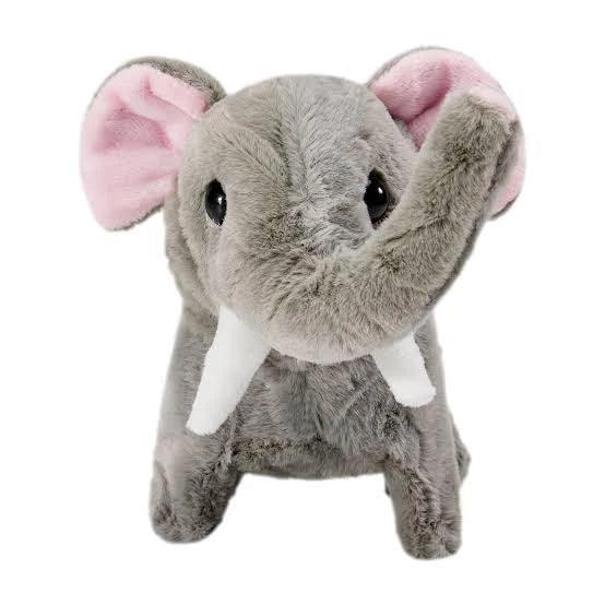 Furry Elephant Toy - Toys Heaven