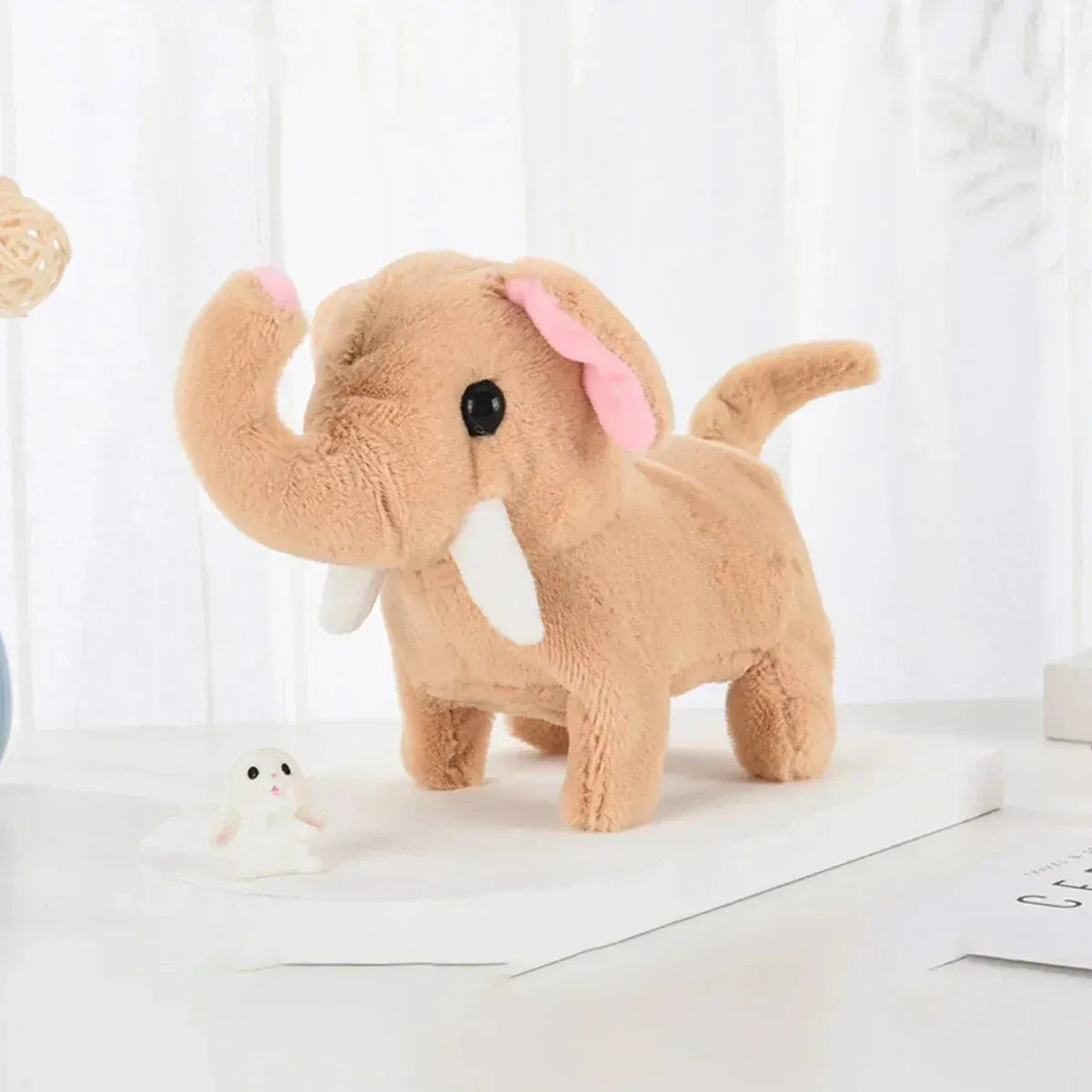 Furry Elephant Toy - Toys Heaven