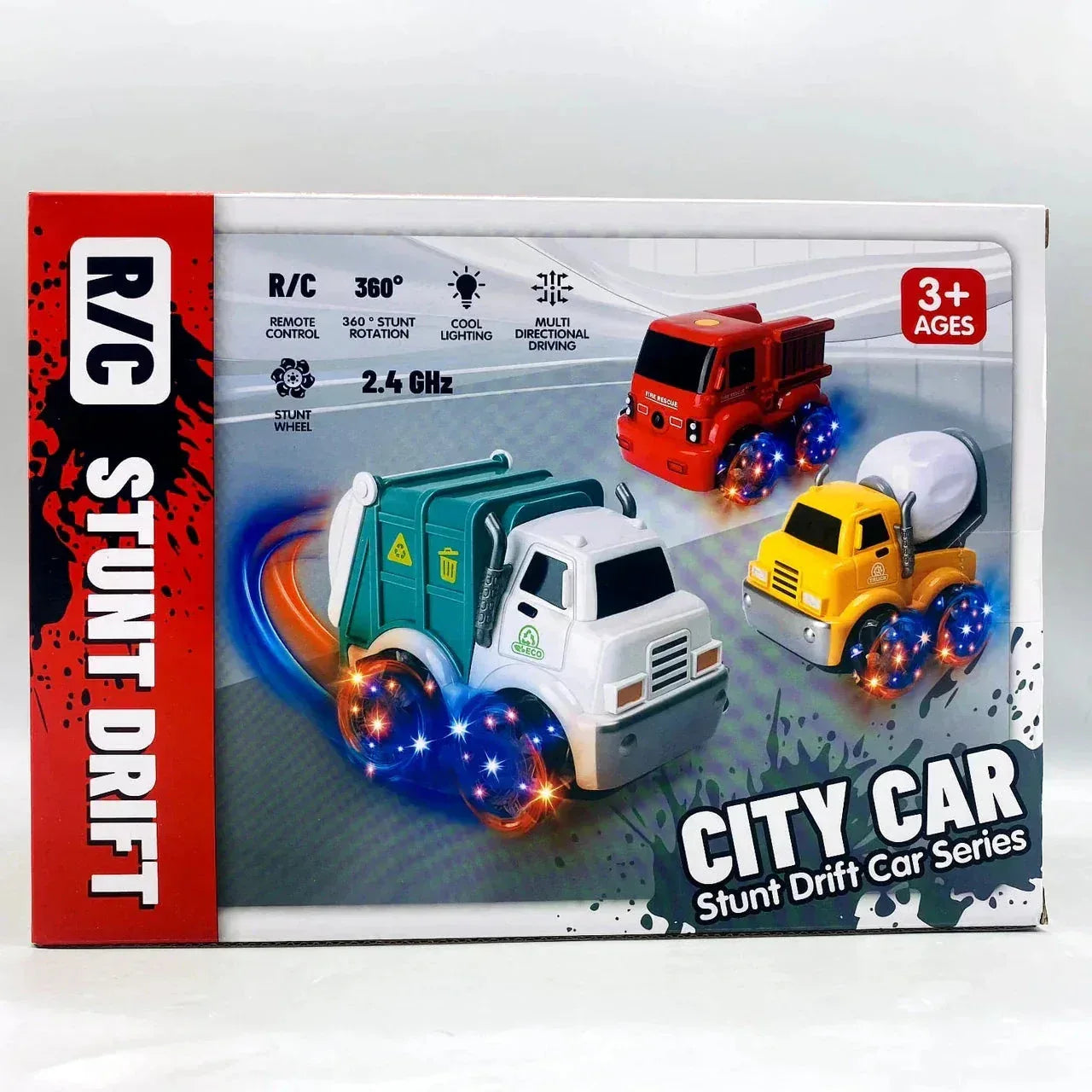 City Car Stunt Drift RC  360° Remote Control - Toys Heaven