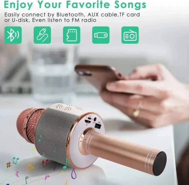 Bluetooth Karaoke Microphone - Toys Heaven
