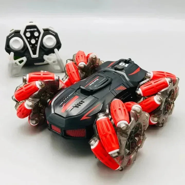 THE STUNT VEHICLE RACING  Remote Control Stunt Spray Car - Toys Heaven