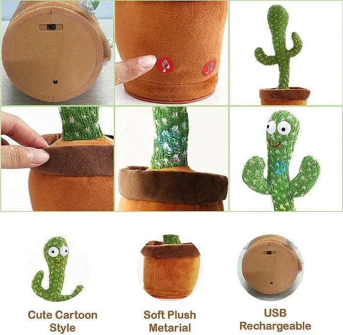 Dancing Cactus Musical Toy - Toys Heaven