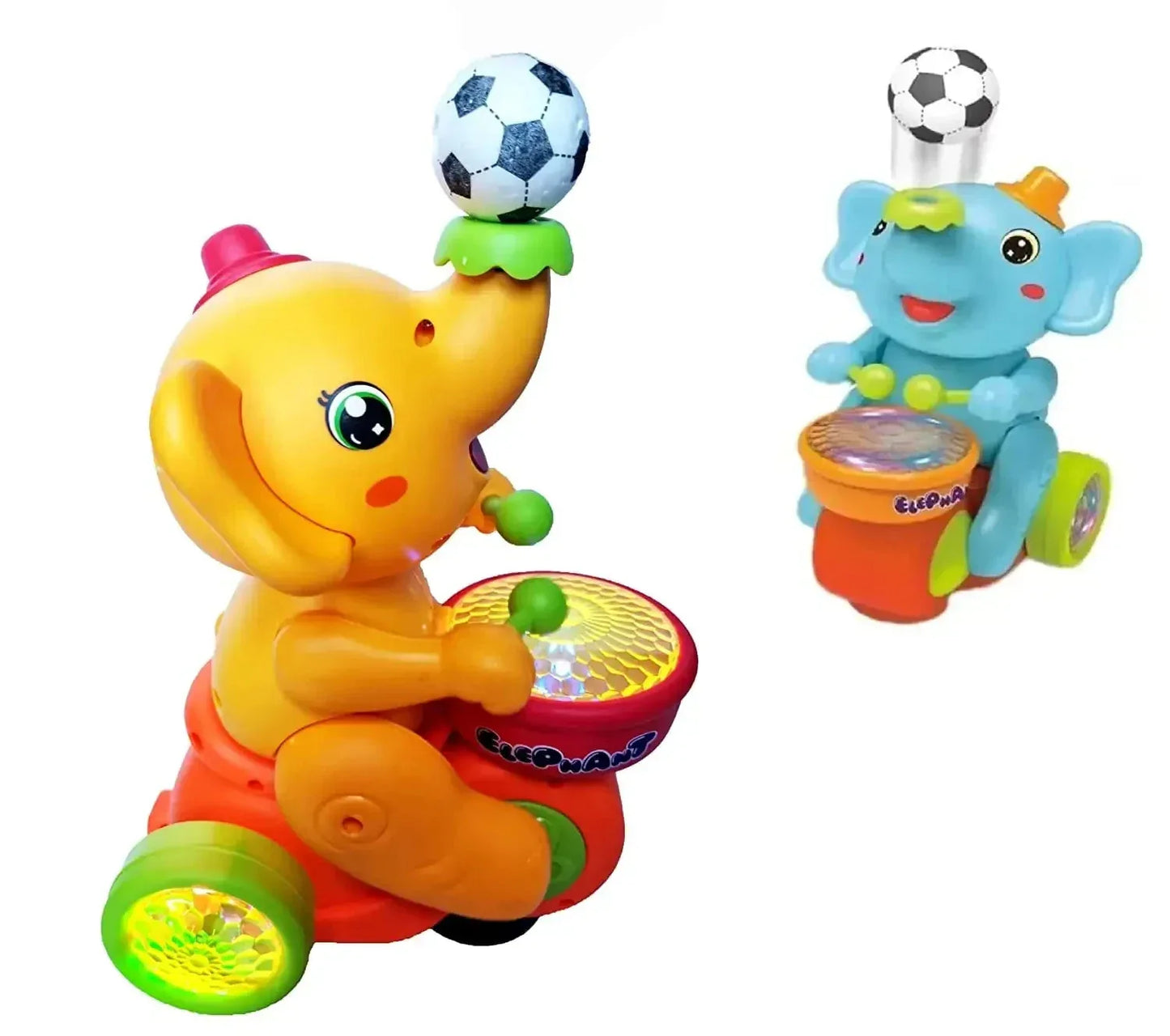 Elephant Musician Interactive Toy - Toys Heaven
