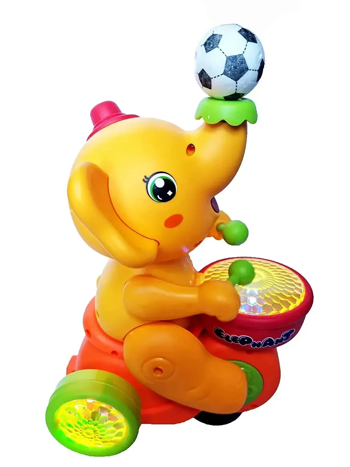 Elephant Musician Interactive Toy - Toys Heaven