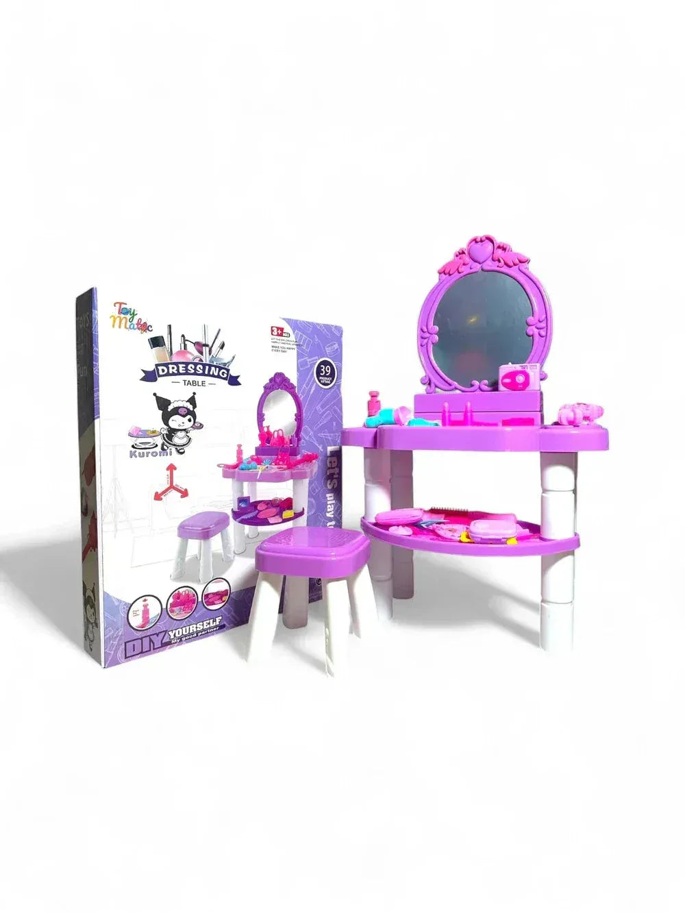 Toy Magic Kuromi Dressing Table Playset - Toys Heaven