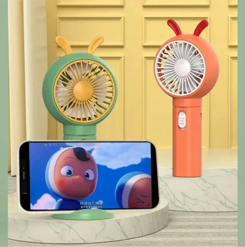 Mini Rechargeable Electric Hand Fans - Toys Heaven