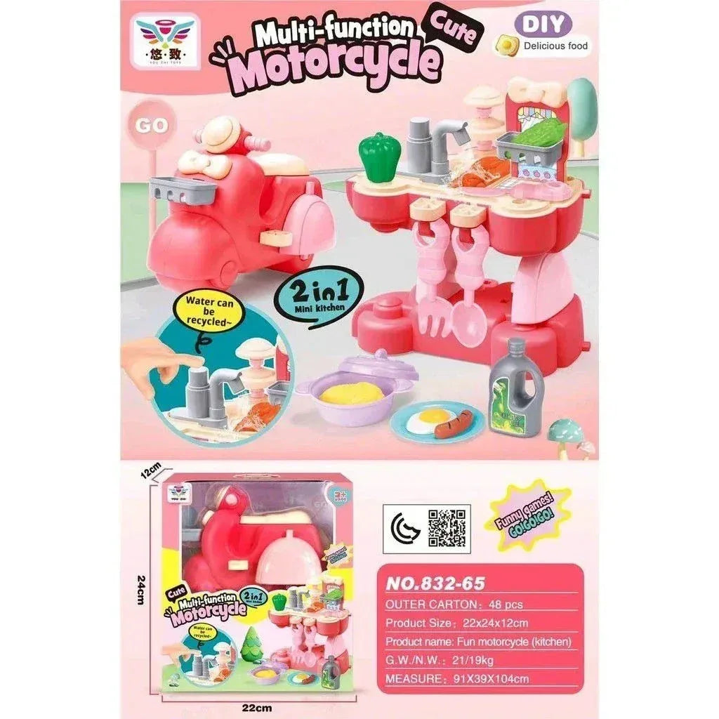 Multi-function Cute Motorcycle - Toys Heaven