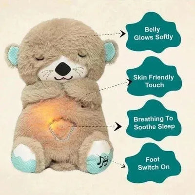 The World's First Breathing Teddy Otter Plush - Toys Heaven