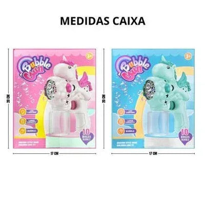 Electric Unicorn Bubble Gun - Toys Heaven
