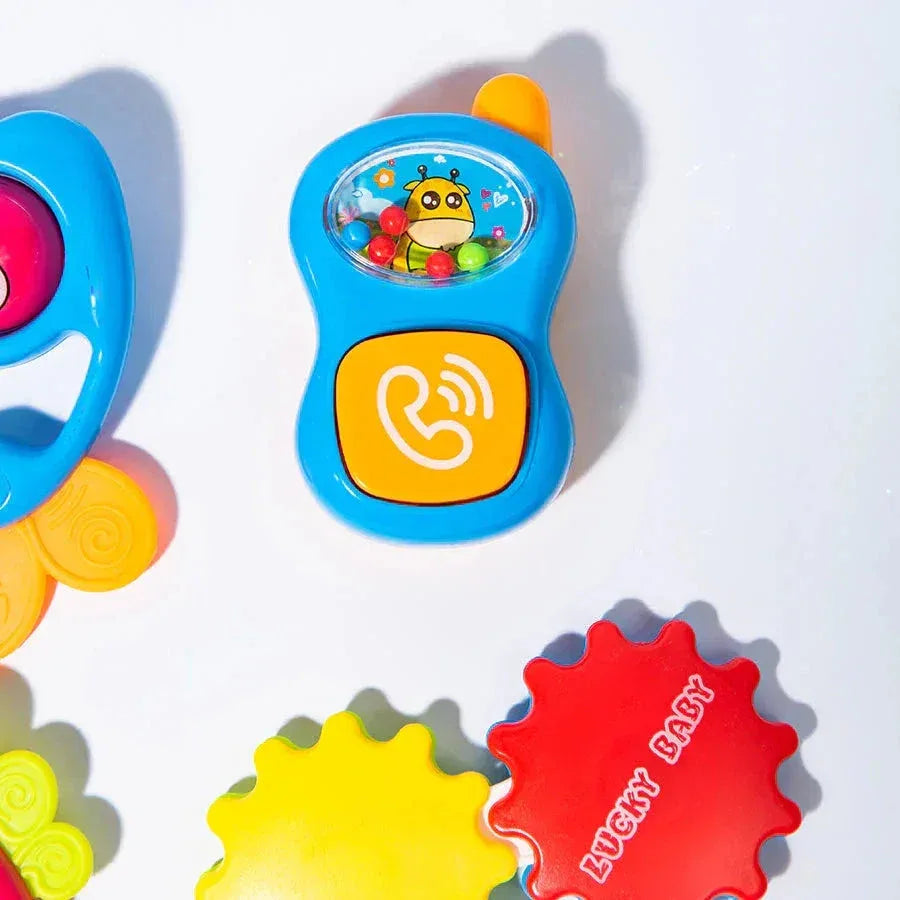 Beautiful Baby Rattles Set - Toys Heaven