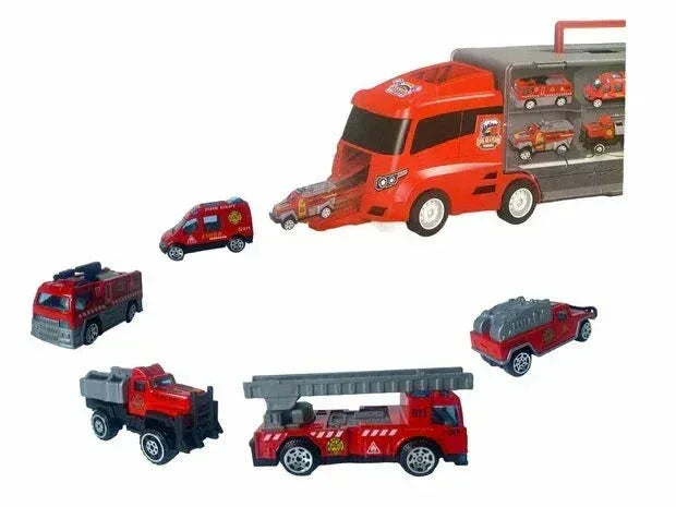 Fire Truck Container - Toys Heaven