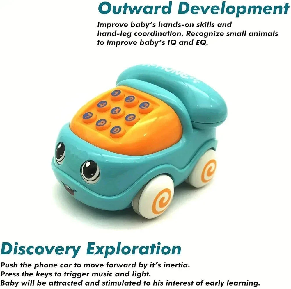 Cartoon Music Phone Car - Toys Heaven