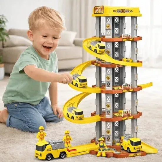 Parking Garage Play Set - Toys Heaven