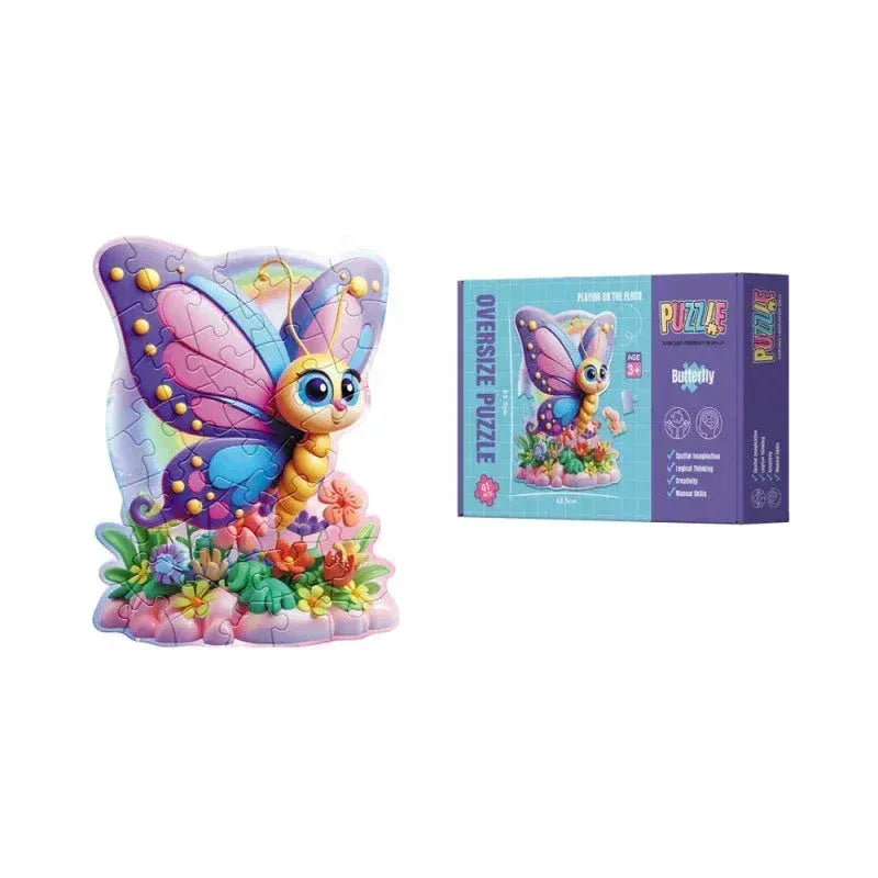 Butterfly Themed Oversized Puzzle - Toys Heaven