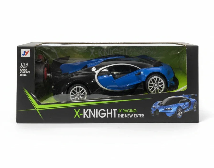 X-Knight JY Racing RC Car  1:14 Scale | Blue Sports Model - Toys Heaven