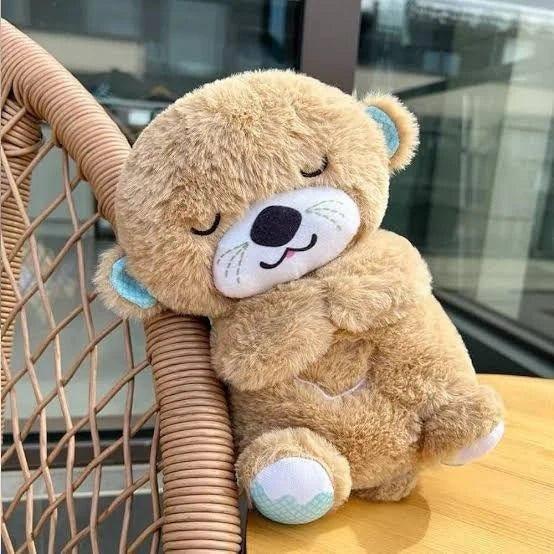 The World's First Breathing Teddy Otter Plush - Toys Heaven