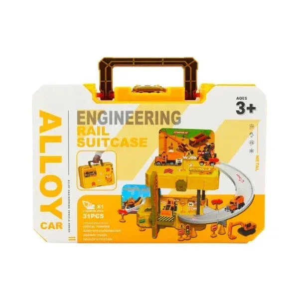 Engineering Rail Suitcase - Toys Heaven