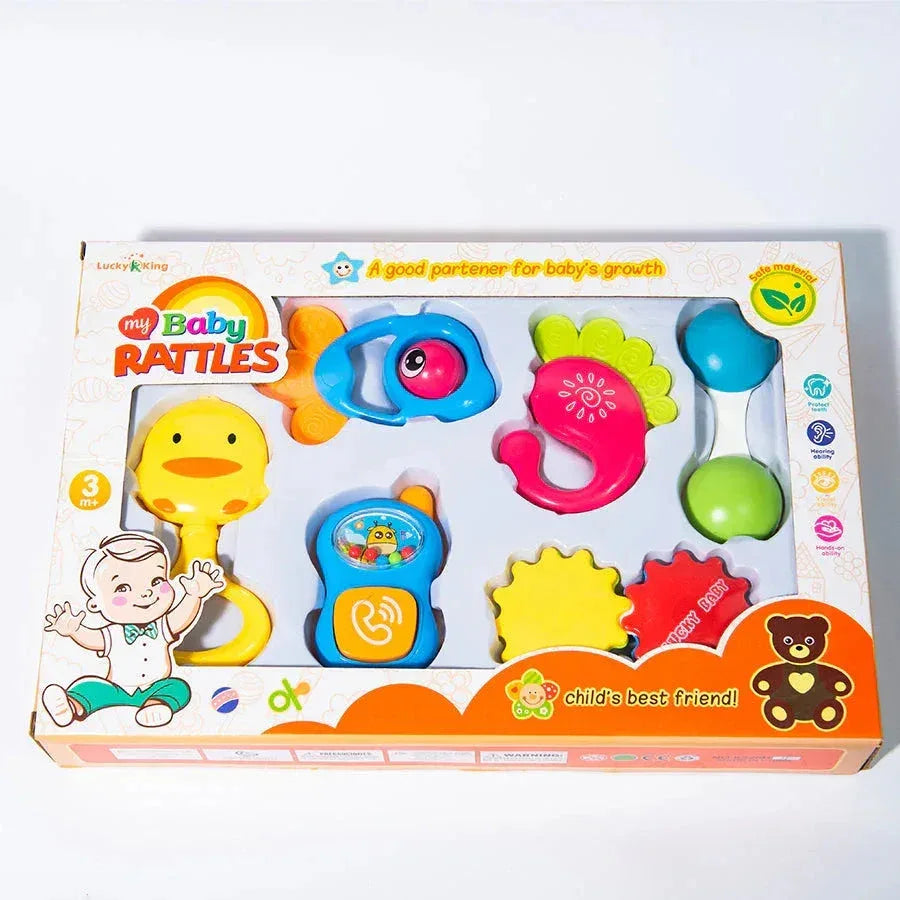 Beautiful Baby Rattles Set - Toys Heaven