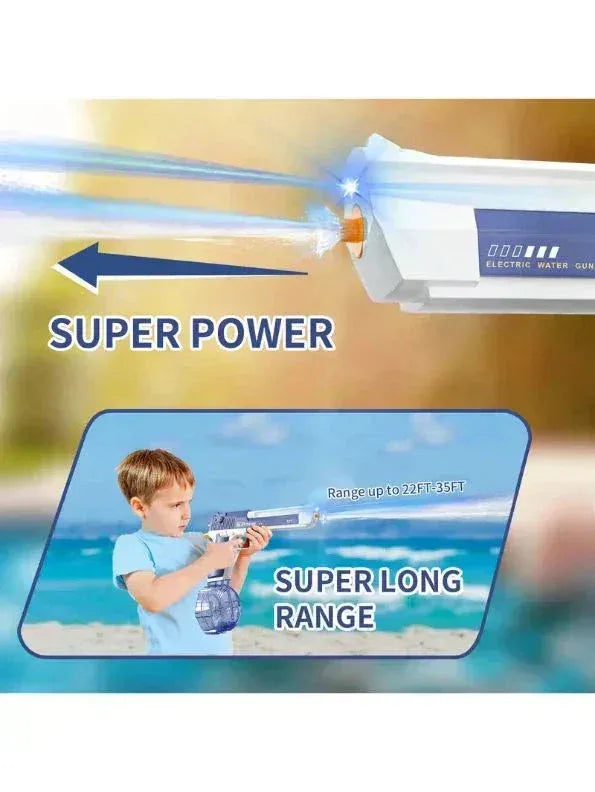 Water Battle - Electric Water Guns with Water Drum - Toys Heaven