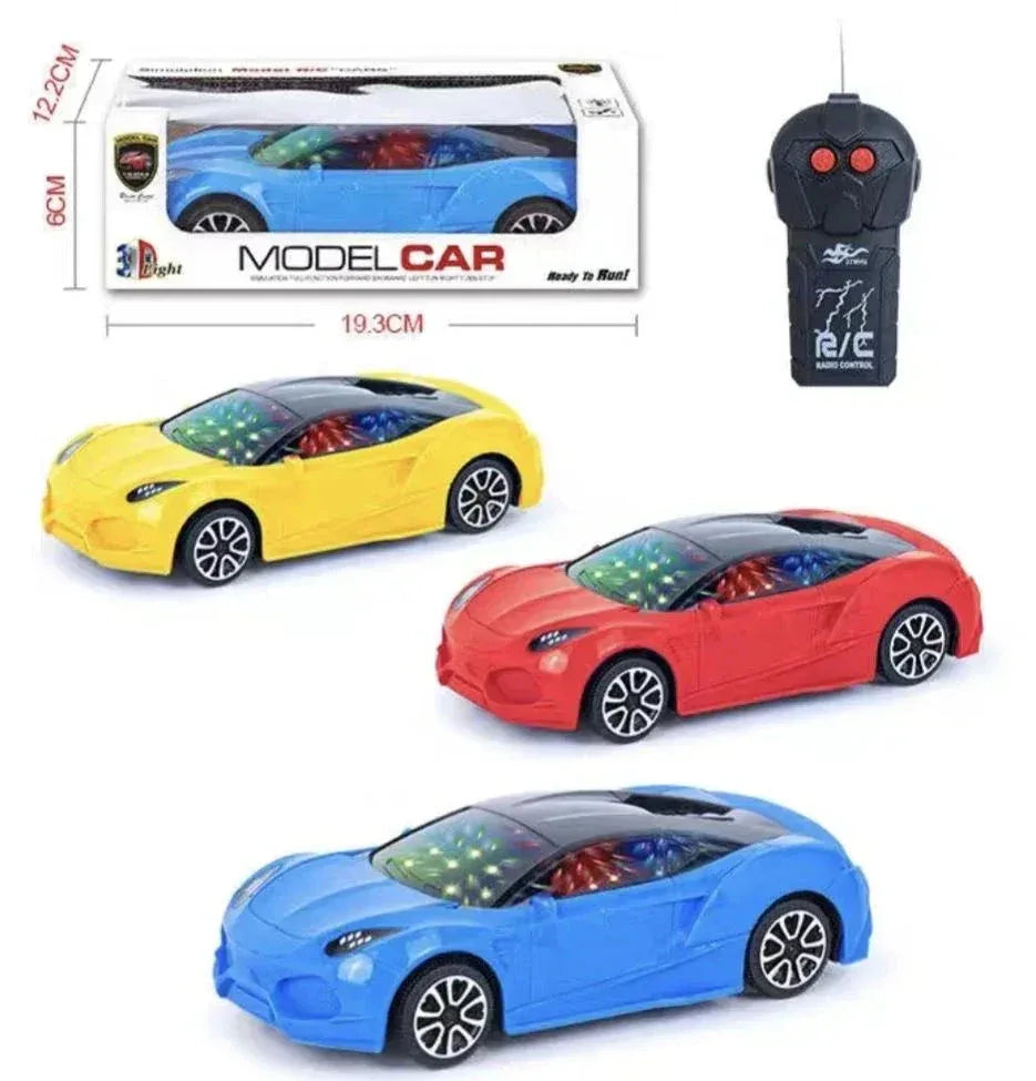 1:24 Scale RC Model Car  3D Light, Full-Function - Toys Heaven