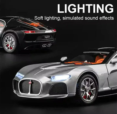 CHE ZHI Die-Cast Model Car  Sound & Light Pull Back Series - Toys Heaven