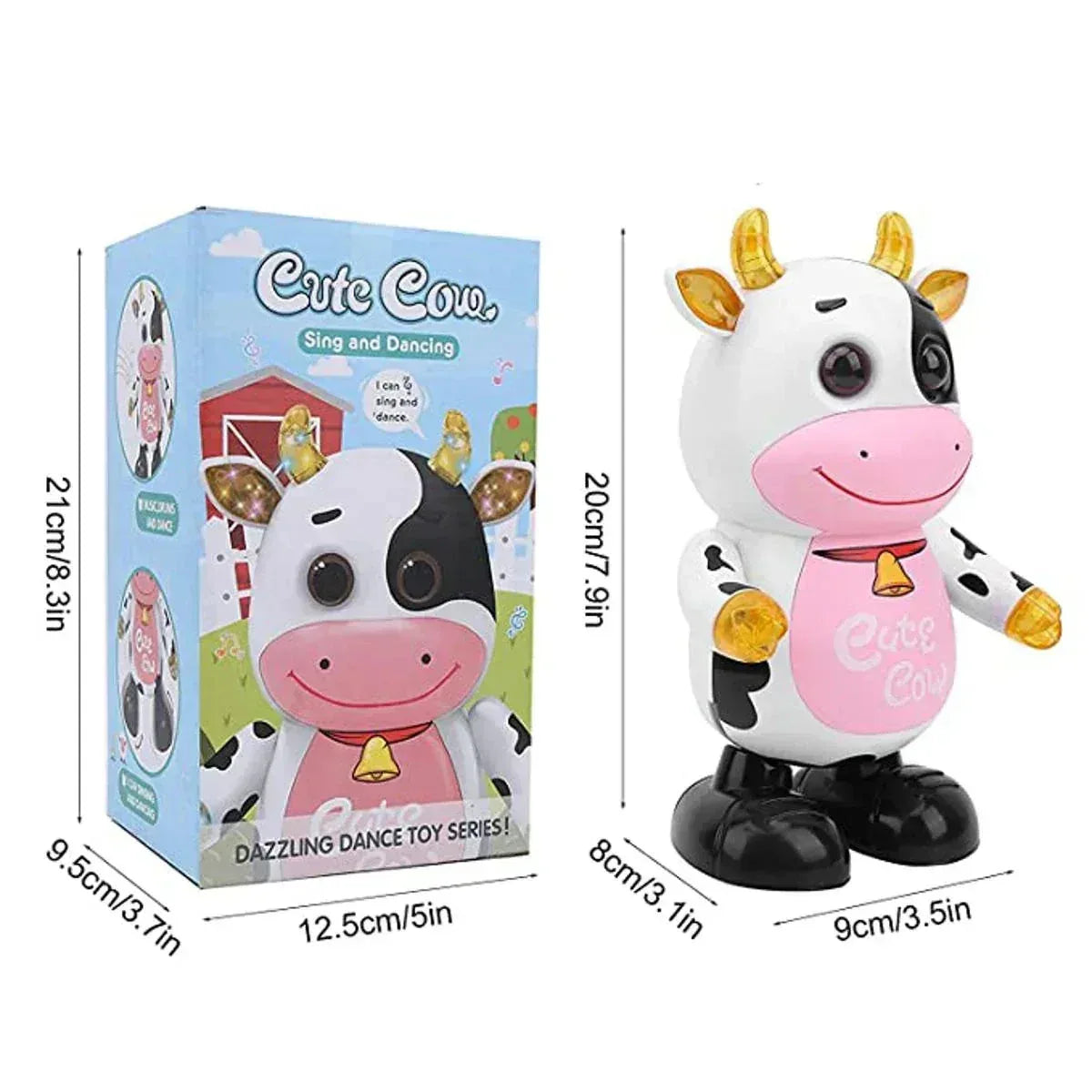 Cute Cow Dazzling Dance Toy - Toys Heaven
