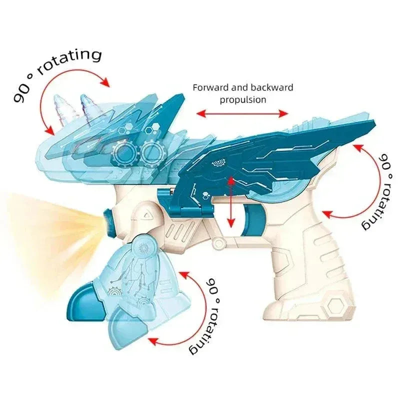 Horn Deformer Gun With Light And Sound - Toys Heaven