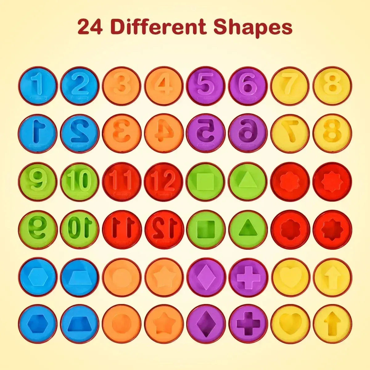 Apple Shape Sorting & Matching Toy - Toys Heaven