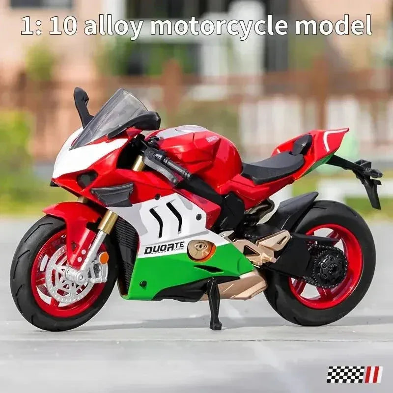 Ducati 1:8 Die-Cast Motorcycle  Zinc Alloy Collectible - Toys Heaven