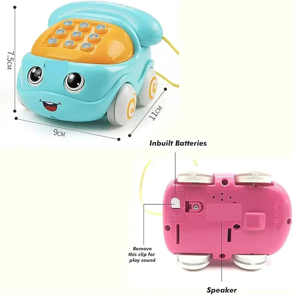 Cartoon Music Phone Car - Toys Heaven